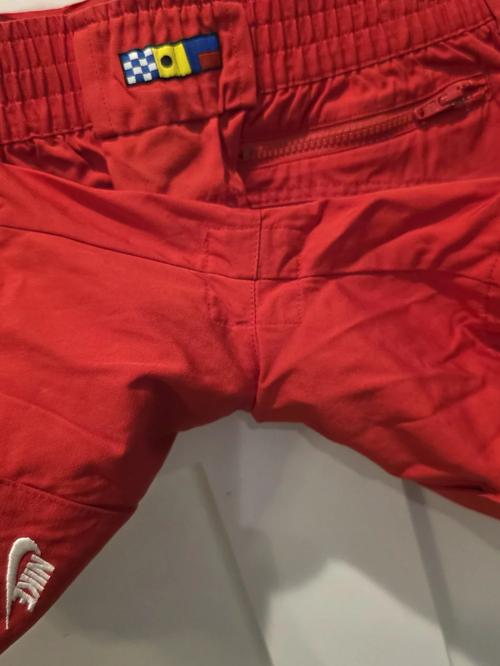 Nike Men’s Sportswear Retro 1987 Reissue Woven Shorts University Red / Sail S